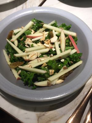 Side salad (came with mushroom burger combo) at Just Vegan in Shenzhen