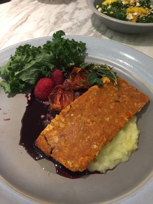 Tempeh at Just Vegan in Shenzhen