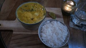 Vegan Curry at Velo Cafe in Interlaken