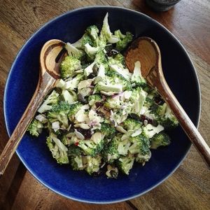 Power salads at Velo Cafe in Interlaken