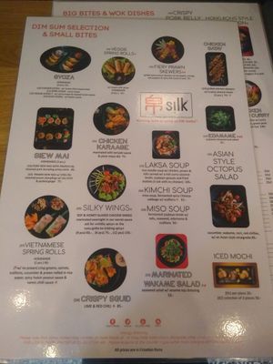 Menü 07-2021 at Silk in Split