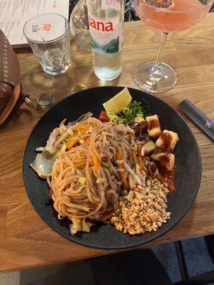 Vegan pad thai!!!!!!!  at Silk in Split