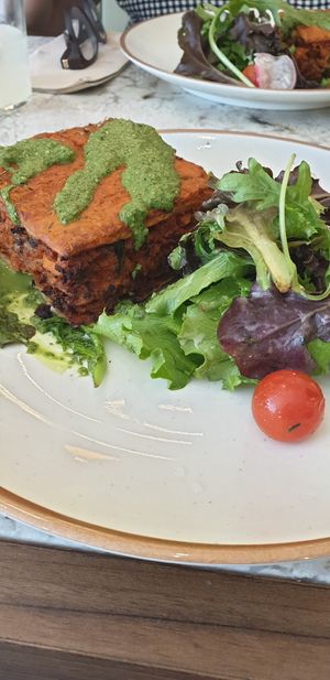 Lasagna at The Green Affair - Saldanha in Lisbon