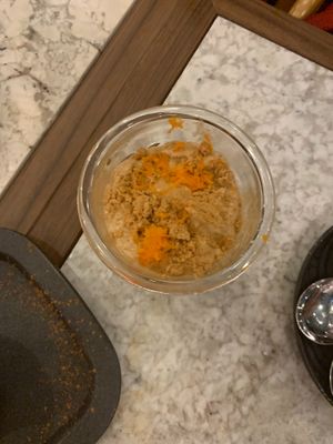 Peanut butter mousse  at The Green Affair - Saldanha in Lisbon