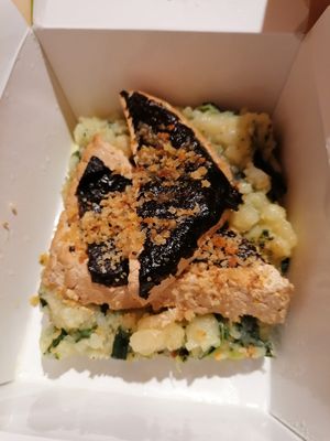 Tofu a lagareiro  at The Green Affair - Saldanha in Lisbon