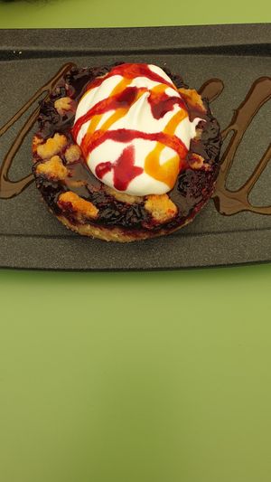 Crumble at The Green Affair - Saldanha in Lisbon