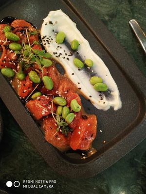 Tataky de melancia at The Green Affair - Saldanha in Lisbon