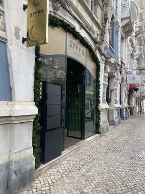 Hello at The Green Affair - Saldanha in Lisbon