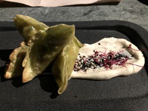 Gyoza  at The Green Affair - Saldanha in Lisbon