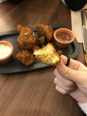 “Coxas” de couve-flor  at The Green Affair - Saldanha in Lisbon