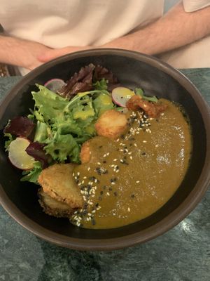 Katsu curry   at The Green Affair - Saldanha in Lisbon