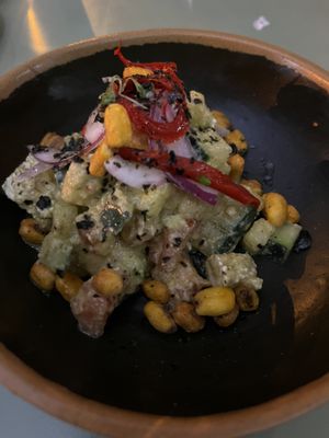 Veganes Ceviche  at The Green Affair - Saldanha in Lisbon