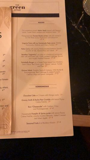   at The Green Affair - Saldanha in Lisbon