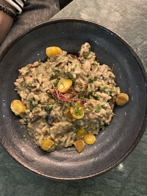 Risotto de cogumelos   at The Green Affair - Saldanha in Lisbon