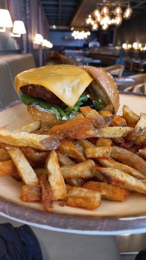 Cascais Burger at The Green Affair - Saldanha in Lisbon