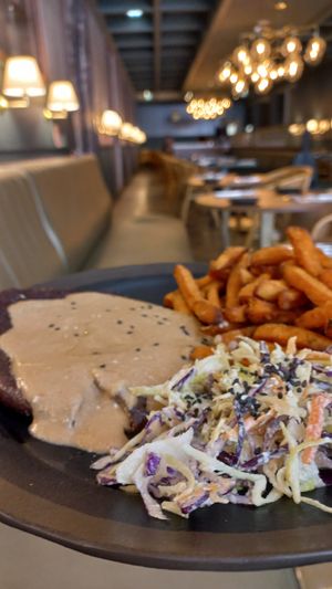 Seitan Steak at The Green Affair - Saldanha in Lisbon