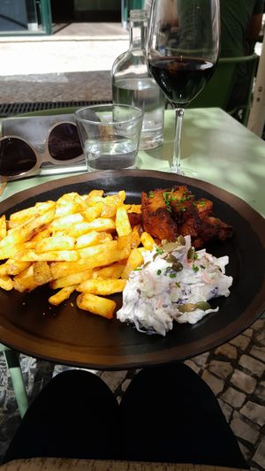 Seitan Ribs at The Green Affair - Saldanha in Lisbon