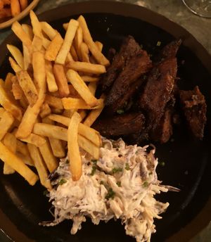 Seitan barbecue at The Green Affair - Saldanha in Lisbon