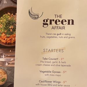 So many great options!  at The Green Affair - Saldanha in Lisbon