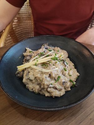 Risotto at The Green Affair - Saldanha in Lisbon