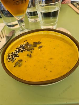 Au top...sans hésiter on y retourne; le menu du jour est excellent et rapport qualité prix excellent at The Green Affair - Saldanha in Lisbon