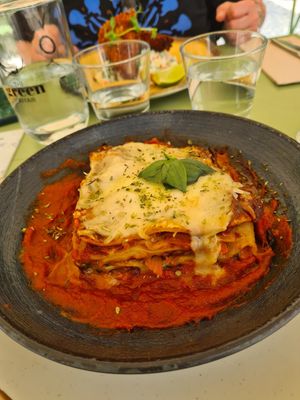 Lasagne vegetal at The Green Affair - Saldanha in Lisbon