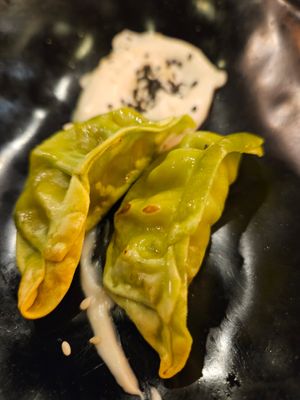 Gyoza at The Green Affair - Saldanha in Lisbon