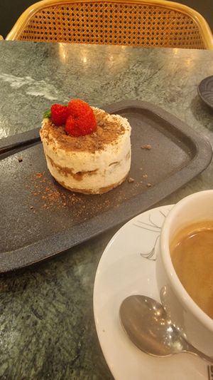 Tiramisu at The Green Affair - Saldanha in Lisbon