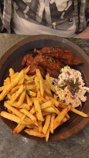 BBQ seitan at The Green Affair - Saldanha in Lisbon