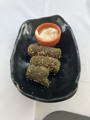 Spinach Croquettes   at The Green Affair - Saldanha in Lisbon