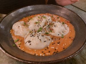 Raviolis de cajú at The Green Affair - Saldanha in Lisbon