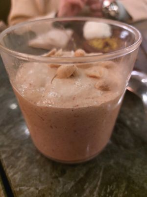 Mousse de amendoim at The Green Affair - Saldanha in Lisbon