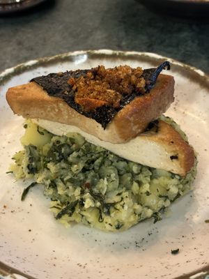 Tofu was good, but the potatos taste like nothing   at The Green Affair - Saldanha in Lisbon