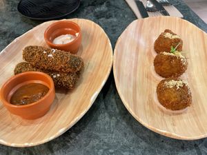 Starters  at The Green Affair - Saldanha in Lisbon