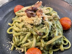 Pesto Linguine  at The Green Affair - Saldanha in Lisbon
