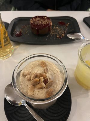 Peanut mousse and chocolate cake  at The Green Affair - Saldanha in Lisbon