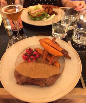 The steak that was not a mistake :D at The Green Affair - Saldanha in Lisbon