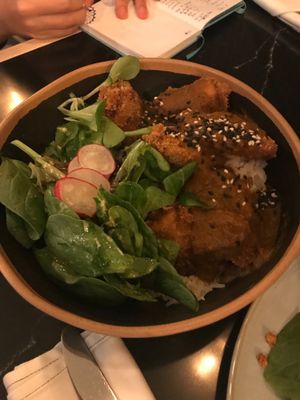 Tofu at The Green Affair - Saldanha in Lisbon