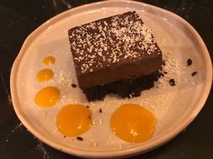 Bolo três chocolates at The Green Affair - Saldanha in Lisbon