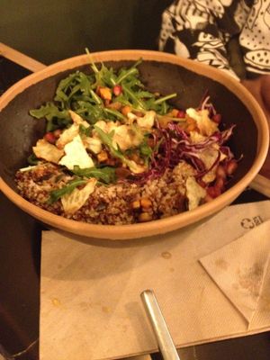 Quinoa Salad at The Green Affair - Saldanha in Lisbon