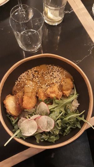 The incredible "katsu" curry at The Green Affair - Saldanha in Lisbon