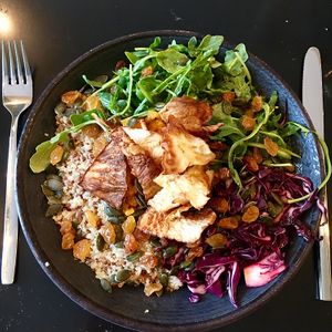 Quinoa salad  at The Green Affair - Saldanha in Lisbon