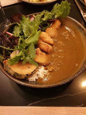 Especial do dia! Vegetable tempura at The Green Affair - Saldanha in Lisbon