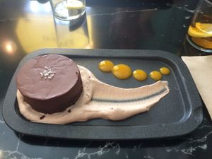 Sobremesa de chocolate at The Green Affair - Saldanha in Lisbon