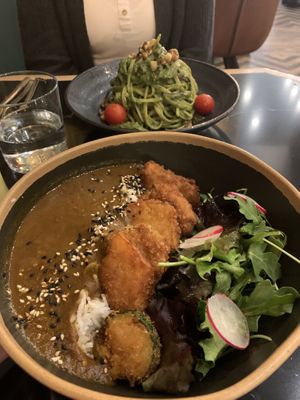 The curry bowl at The Green Affair - Saldanha in Lisbon