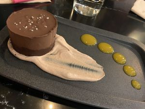 Chocolate cake, to die for! at The Green Affair - Saldanha in Lisbon