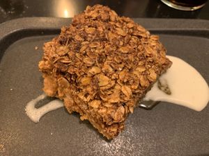 Crumble  at The Green Affair - Saldanha in Lisbon