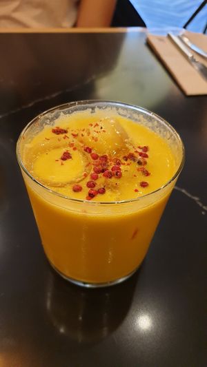 Mango Wango mocktail at The Green Affair - Saldanha in Lisbon