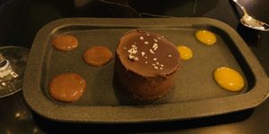 Torta de chocolate at The Green Affair - Saldanha in Lisbon