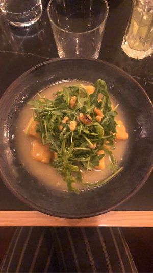 Pumpkin gnocchi  at The Green Affair - Saldanha in Lisbon
